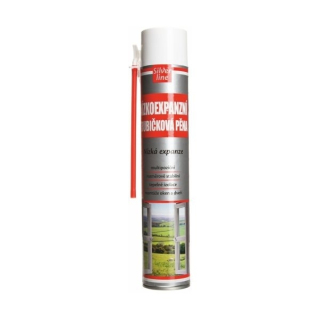Pěna nízkoexpanzní trubičková Silver line 750 ml, žlutá